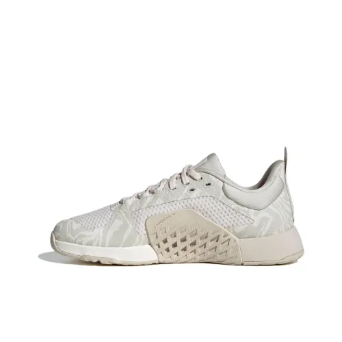Adidas DROPSET 2 Тренировочные Кроссовки Низкие Белые Серые Коричневые Женские