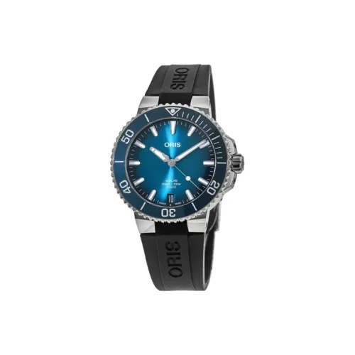 Oris Diving Collection Автоматический Механический Механизм Мужские Часы Часы 41,5 мм Синий Циферблат