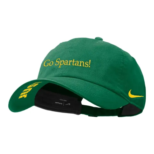 Nike Хлопковые кепки унисекс зеленые