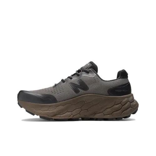 New Balance NB Свежий Foam X More Trail V3 Беговые кроссовки Низкий топ Серый Мужской