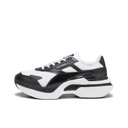 PUMA Kosmo Rider Glam Low Топ Повседневная обувь Женская Черный Белый