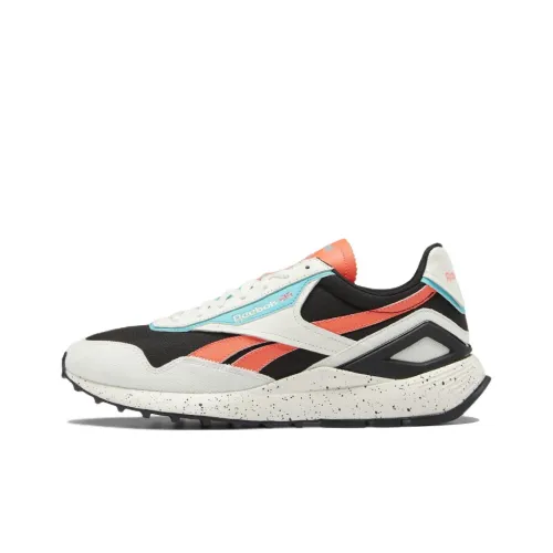 Reebok Classic Leather Legacy AZ Амортизация Низкие Беговые Кроссовки Унисекс Белый Черный Оранжевый