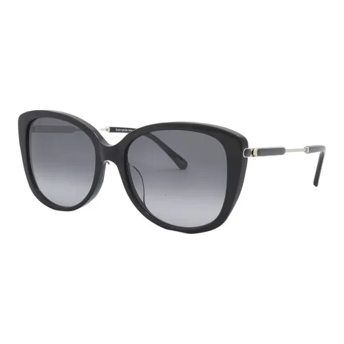 Kate Spade Пластик Бабочка Солнцезащитные очки Женские Черный