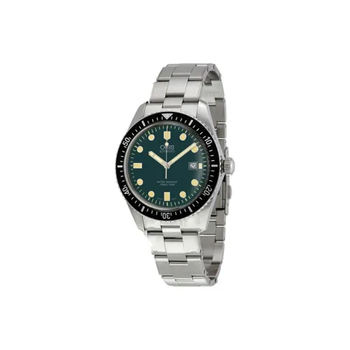 Oris Автоматический Механический Механизм Мужские Часы 42 мм Зеленый