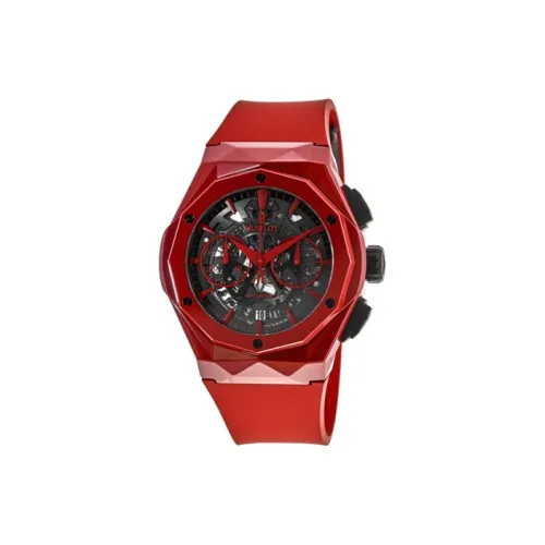 HUBLOT Автоматический Механический Механизм Мужские Классические Фьюжн Часы 45 мм Скелет