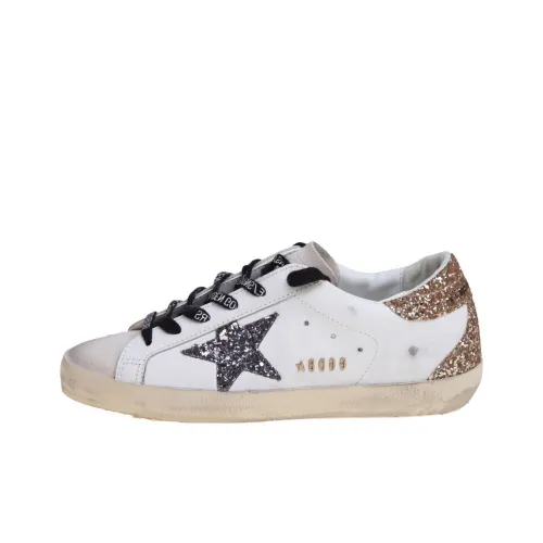 Golden Goose Супер Звезда Скейтборд Кроссовки Низкие Белые Женские