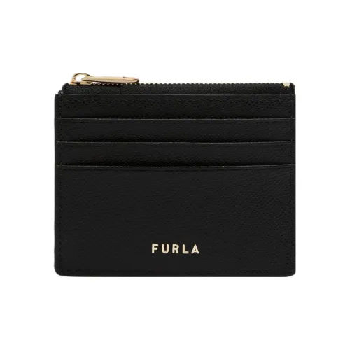Furla Кожа Держатель для карт Женские Черный