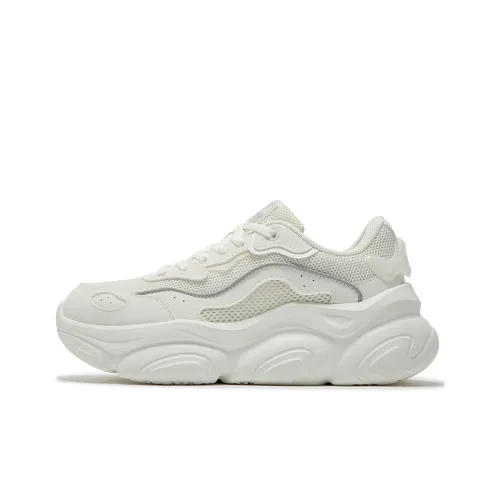 361° Moe Claws амортизаторы Lower Resistant Low Top Casual Women's Feather White