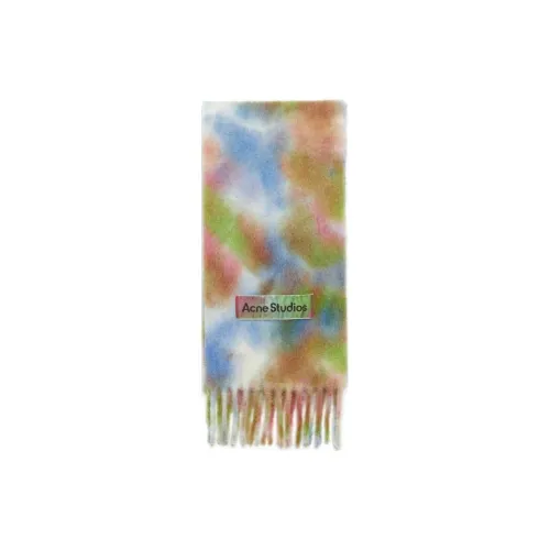 Acne Studios Вязаные Шарфы Унисекс Многоцветный