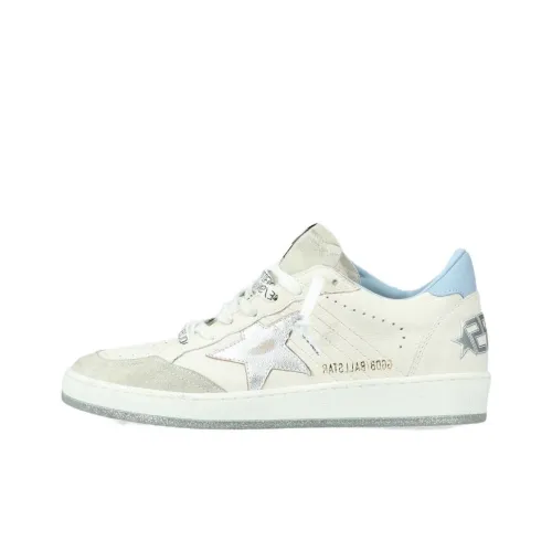 Golden Goose Скейтборд Кроссовки Низкие Бежевые Женские