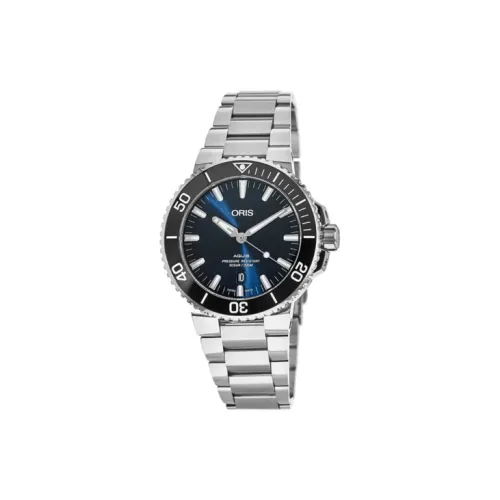 Oris Автоматический Механический Часы Мужские из Коллекции Diving 43,5 мм Синий
