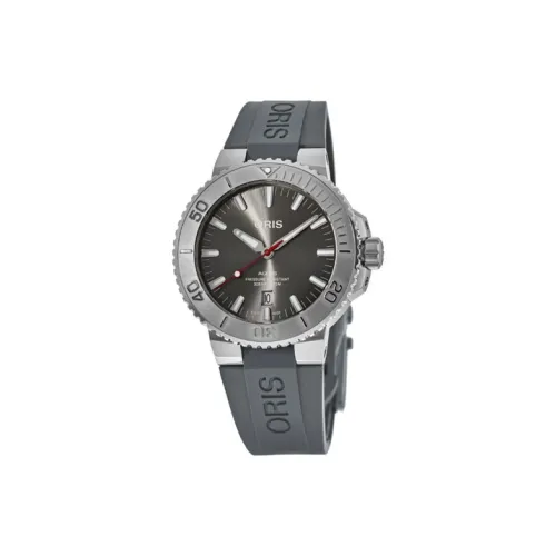 Oris Автоматический Механический Часы Мужские из Коллекции Diving 43,5 мм Серые