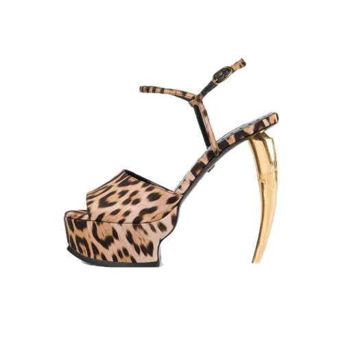 Roberto Cavalli One Ремень Сандалии Женские Умбра