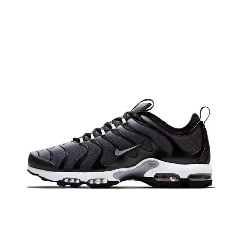 Nike Air Max Plus Low Top Беговые кроссовки Унисекс Черные
