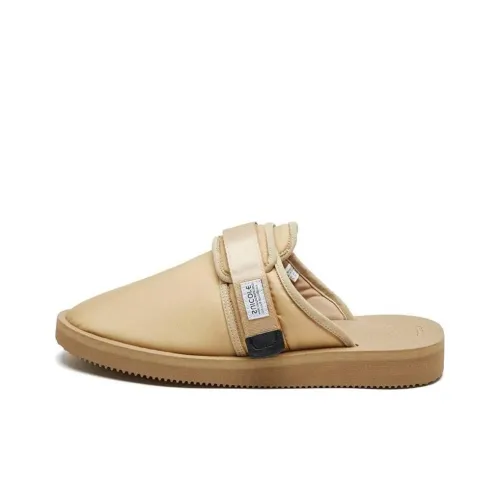 SUICOKE Zavo CAB Домашние тапочки Мужские Бежевые