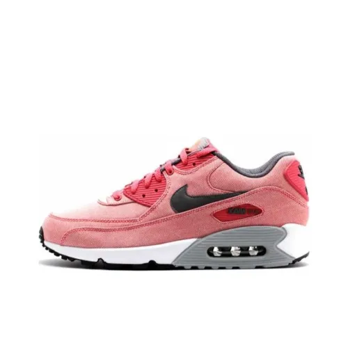 Nike Air Max 90 Износостойкий и Легкий Низкий Топ Повседневная Обувь Унисекс Розовый