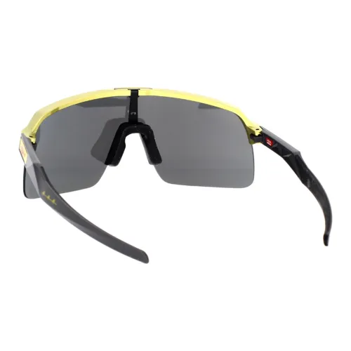 Oakley Ацетат Нерегулярная форма Солнцезащитные очки Унисекс Желтый