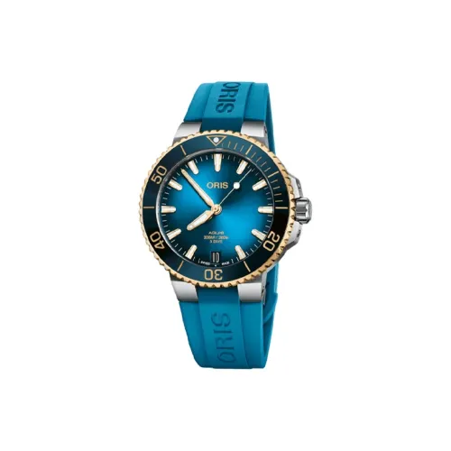 Oris Автоматический Механический Механизм Мужские Часы 41,5 мм Синий