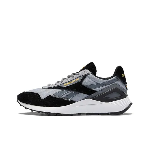 Reebok Classic Leather Low Топ Беговые кроссовки Унисекс Черный Серый