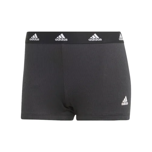 Adidas ACTIVE FLEX RIBBED SHORT PANTS UNDERWEAR Women's 1 Pack Black
