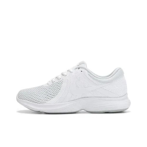 Nike REVOLUTION 4 Амортизация Противоскользящий Устойчивый к истиранию Легкий Низкий Топ Беговые кроссовки для марафона