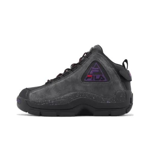 FILA Grant Hill 2 Баскетбольные кроссовки High Топ Черные Мужские
