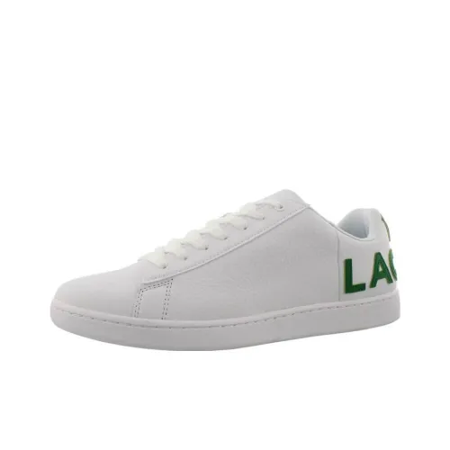 LACOSTE Carnaby EVO Low Топ Скейтборд Кроссовки Мужские Белые