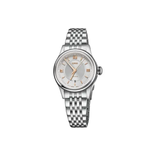 Oris Автоматический Механический Movement Женские Часы 28,5 мм Серебряные