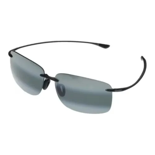 Maui Jim Нерегулярная форма Солнцезащитные очки Унисекс Черный