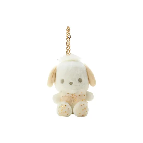 Санрио Покаччо White Winter Collection Брелок Талисман Куклы Плюшевый Подвеска 12,5 см Рекомендуемый рост