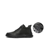 Чёрный, меховая подкладка