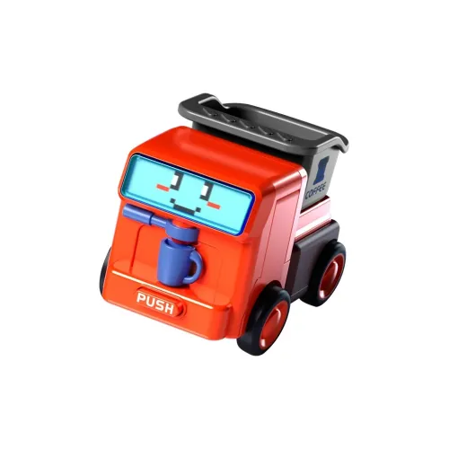 JIEBEIHUANG TOYS Инерционный Транспортный Набор Робот с Динамикой Воздействия Пожарный Экскаватор Развивающие Игрушки