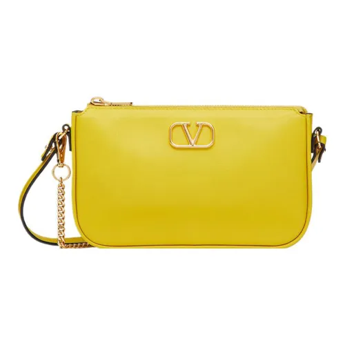 Valentino Vlogo Телячья кожа Сумка через плечо Мини Женская Cedar Yellow