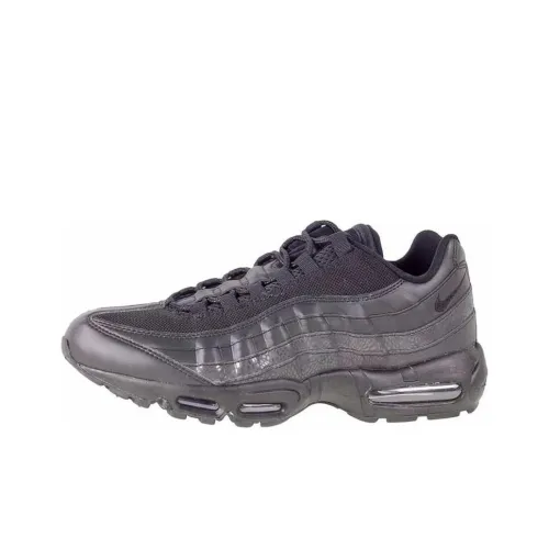 Nike Air Max 95 Устойчивый к истиранию Низкий Топ Casual Мужской Серый Черный