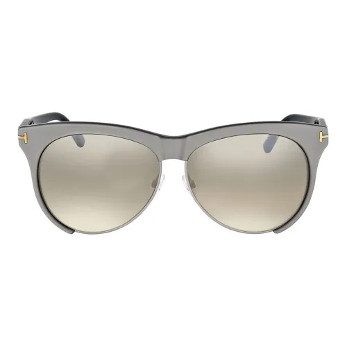 TOM FORD Ацетат Нерегулярная форма Солнцезащитные очки Женские Серый