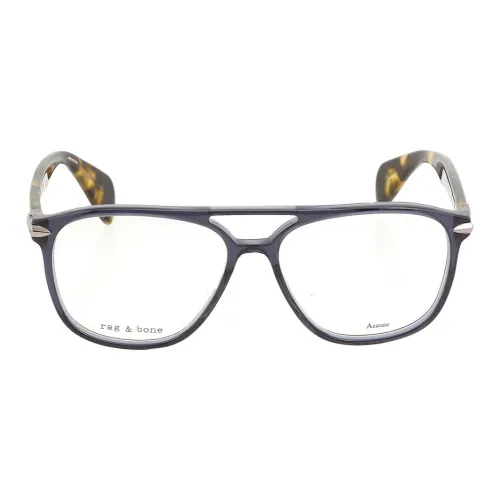 RAG BONE Пластик Aviator Солнцезащитные очки Мужской Синий