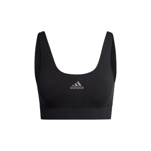 Adidas ACTIVE SEAMLESS MICRO STRETCH LOUNGE Bra UNDERWEAR Bra Women's Black