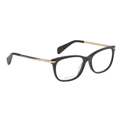 RAG BONE Пластик Нерегулярная форма Оправы для очков Женские Черный