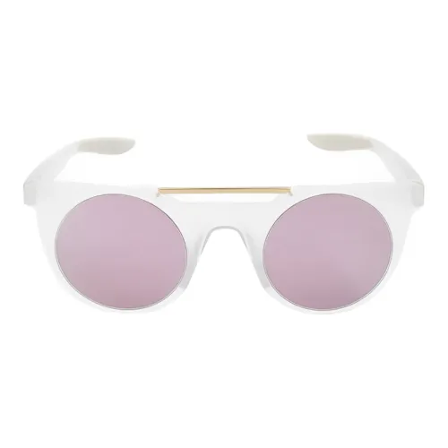 nike Пластик Aviator Солнцезащитные очки Мужской Белый