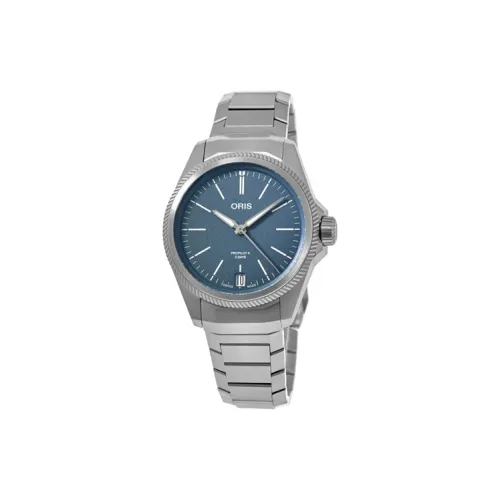 Oris Автоматический Механический Механизм Мужские Часы 39 мм Синий