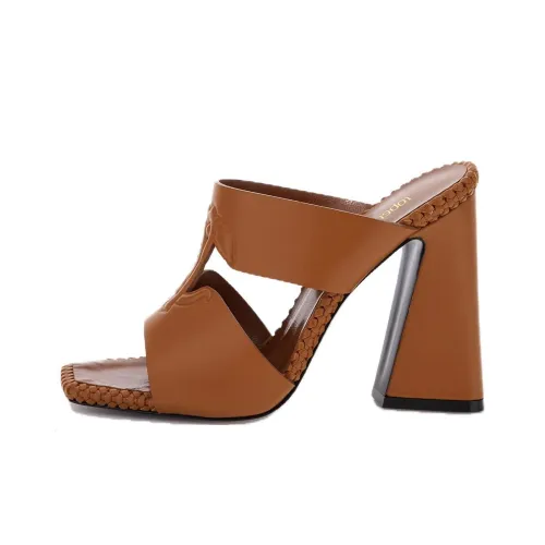 Roberto Cavalli Слипоны Женские Коричневый