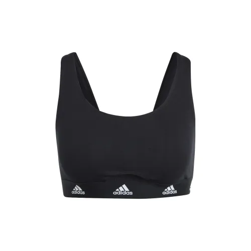 Adidas ACTIVE COMFORT Cotton SCOOP Бюстгальтер UNDERWEAR Bra Women's Black