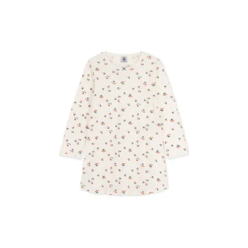 PETIT BATEAU Kids Пижамные верхние части цвета экрю