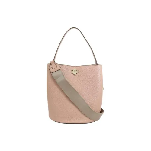 Furla Danae Кожа Ведро Сумка Портативная Сумка через плечо Сумка через плечо Женская Лунный камень Розовый