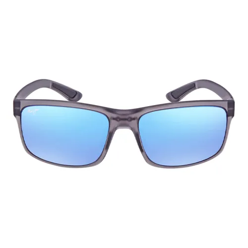 Maui Jim Пластик Нерегулярная форма Солнцезащитные очки Унисекс Фиолетовый