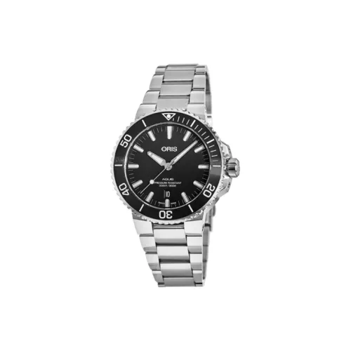 Oris Автоматический Механический Часы Мужские из Коллекции Diving 43,5 мм Черные