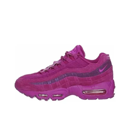 Nike Air Max 95 Износостойкий и Легкий Низкий Топ Повседневная Обувь Унисекс Фиолетовый