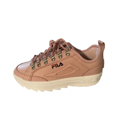 FILA Disruptor Athletic Court Low Top Повседневная обувь Женская Pink