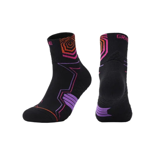 K Bird Баскетбольные носки унисекс 1 упаковка черный