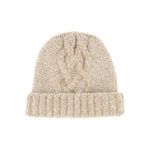 Loro Piana Кашемир Шапки-бини Мужской Хаки